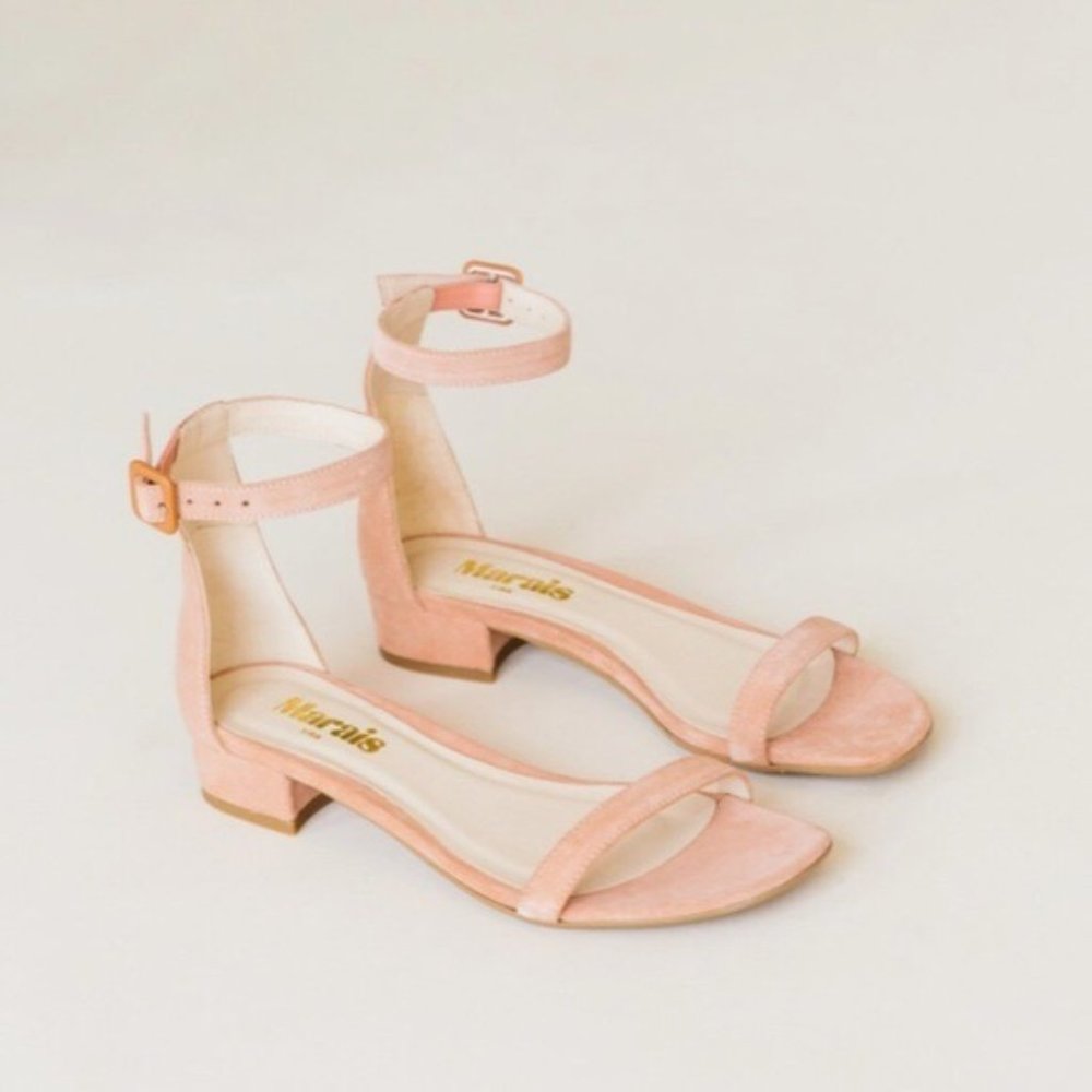 MARAIS USA Lee Sandal IN Apricot Size 10 Suede